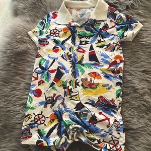 Ralph Lauren S/S Jumper with Polo Collar